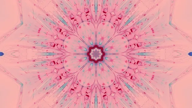 玫瑰水晶霓虹隧道绽放 4K UHD 60fps 屏保动态壁纸