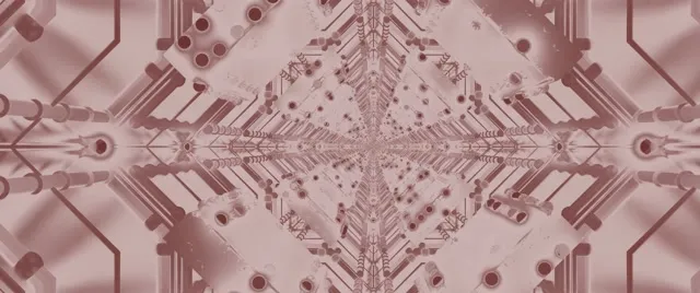 Túnel Neon Caleidoscópio Rosa VJLoops 2.39:1 Cinemascope 60fps Protetor de Tela