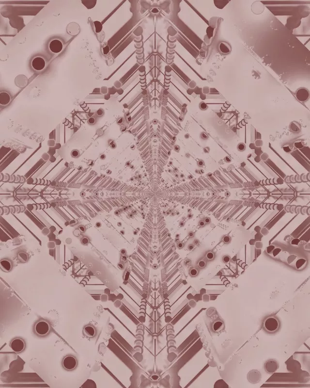 Neon Tunnel Rózsa Rács VJLoops 4:5 Instagram 60fps Képernyővédő