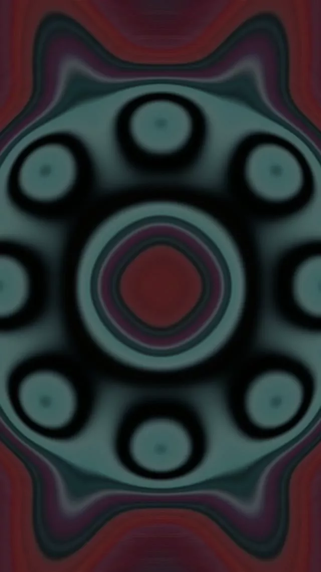 Túnel de Neón Rotatorio VJLoops 9:16 Reels 60fps Protector de Pantalla Hexágono Pulsante