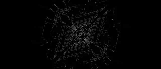 Neon Tunnel Sci-Fi Grid Vortex Vj Loop 21:9 Ultrawide 60fps Screensaver