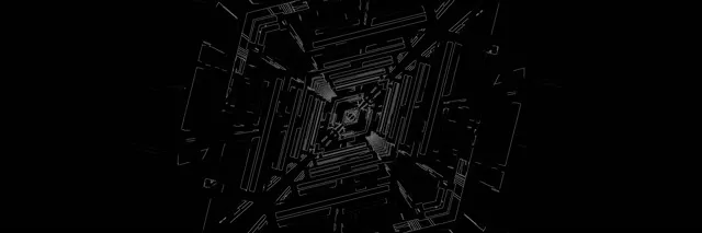 Neon Tunnel Wireframe Vortex Vj Loop 3:1 Triple Wide 60fps Screensaver