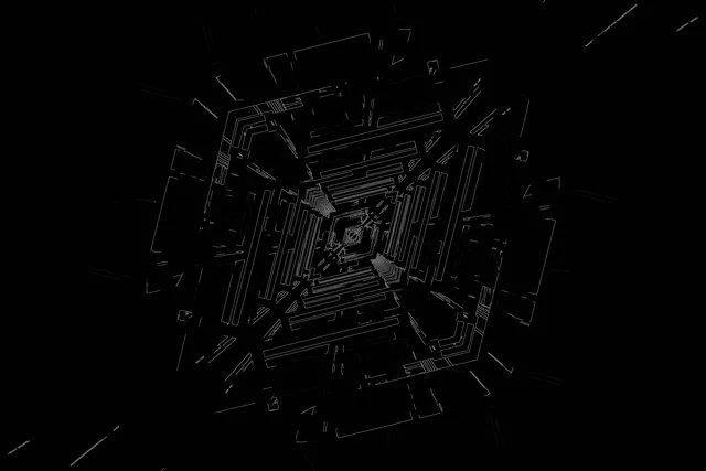 تونل نئون شبکه فلزی گردباد VJ Loop 3:2 Surface 60fps محافظ صفحه