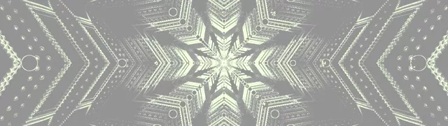 Silver Fraktal Neon Tunnel Skärmsläckare 32:9 Super Ultrawide 60fps VJ Loop