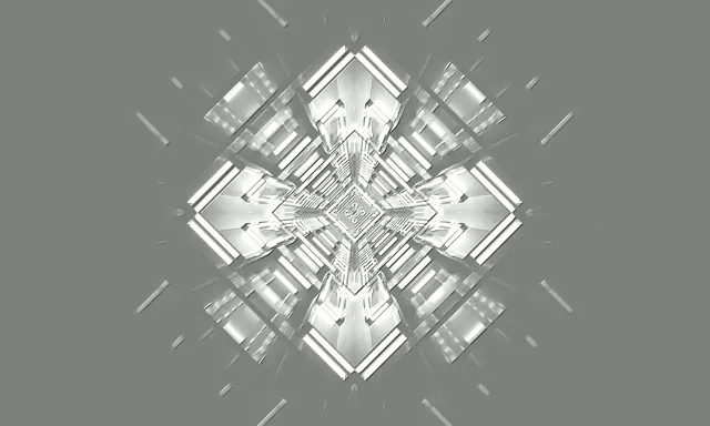 Tunel Neon Caleidoscop Diamant VJLoops 5:3 Wide 60fps Economizor Ecran