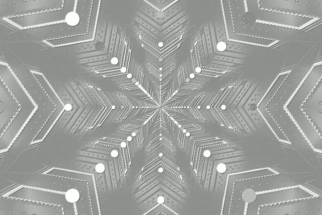 银色雪花霓虹隧道屏保 3:2 Surface 60fps VJ Loop