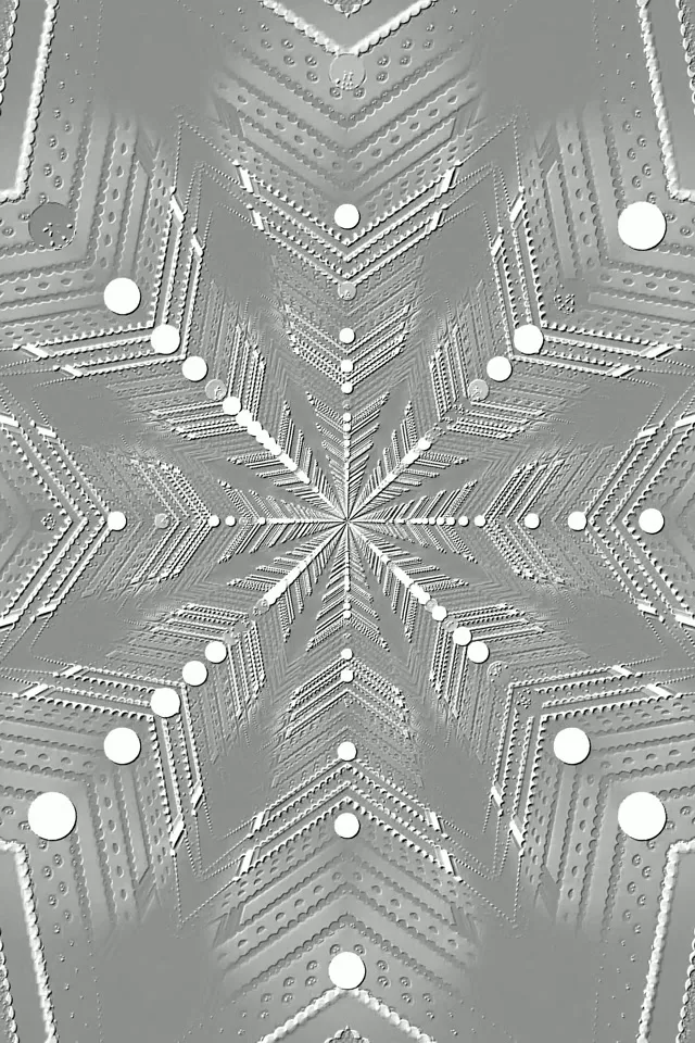 Strieborná Hviezda Neonový Tunel Šetrič Obrazovky 2:3 Foto Portrét 60fps VJ Loop