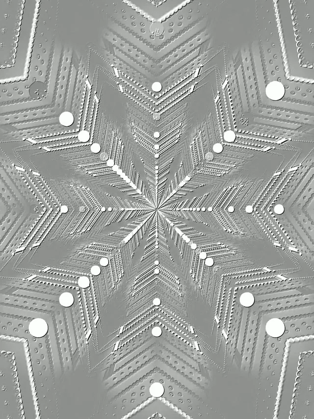 ვერცხლისფერი ვარსკვლავი ნეონის გვირაბი ეკრანმზოგი 3:4 iPad Portrait 60fps Vj Loop