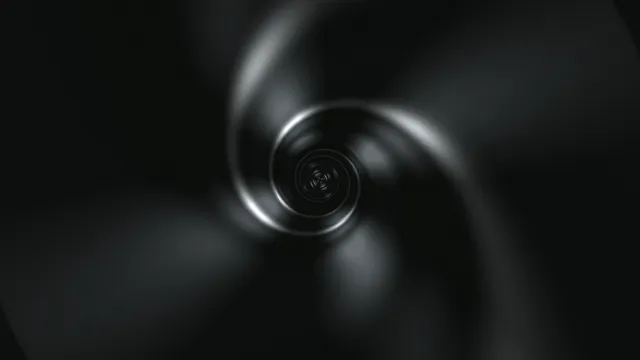 Spinning Metal Turbine in Motion - 4K Abstract