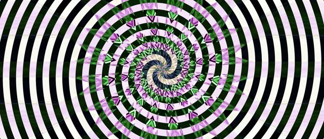 Spiraling Neon Tunnel VJ Loop 21:9 Ultrawide 60fps Screensaver