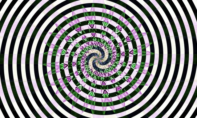 Spiraling Neon Tunnel VJ Loop 5:3 Wide 60fps Screensaver