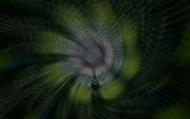 나선형 네온 터널 소용돌이 | 16:10 Macbook | 60fps 스크린세이버 루프