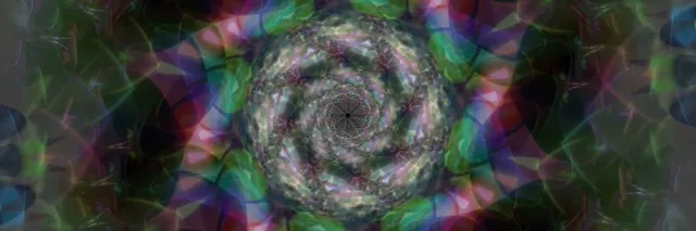 Túnel de Neón Espiral Vórtice Loop 3:1 Triple Ancho 60fps Protector de Pantalla