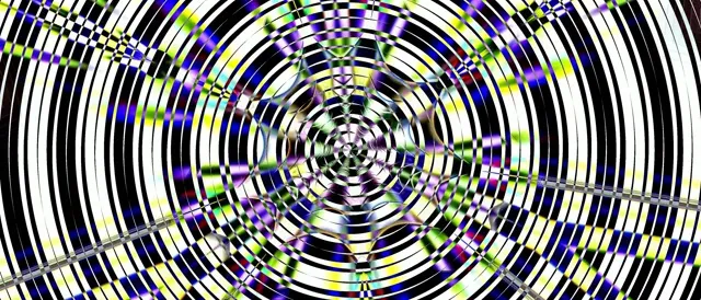 Spiraling Vortex 21:9 Ultrawide 60fps VJ Loop Screensaver