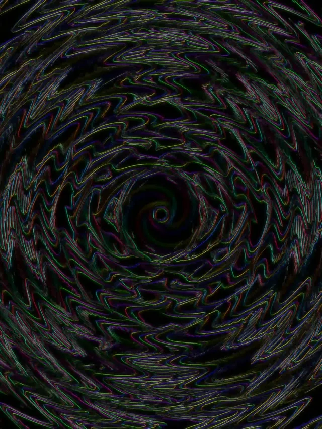 Spiraling Vortex 3:4 iPad 60fps Screensaver VJ Loop