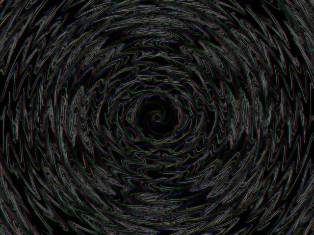 Spiraling Vortex 4:3 Classic 60fps Screensaver VJ Loop