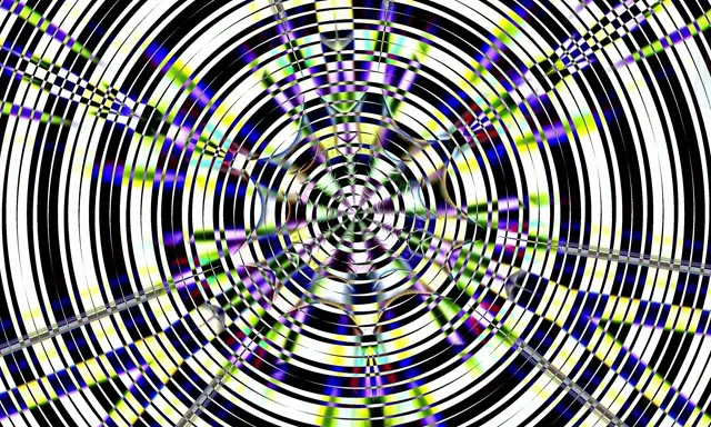 Spiraling Vortex | 5:3 Wide 60fps VJ Loop Screensaver