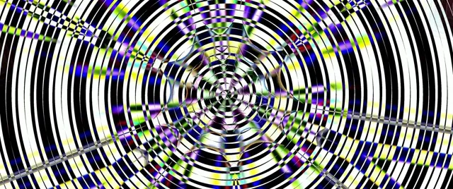 Spiraling Vortex Loop 2.39:1 Cinemascope 60fps VJ Animation Screensaver