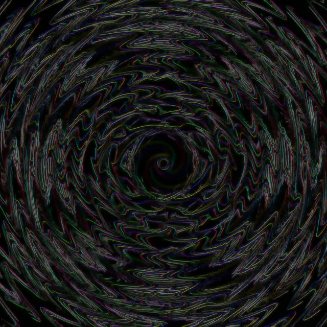 Spiraling Vortex VJ Loop 1:1 Square 60fps Screensaver