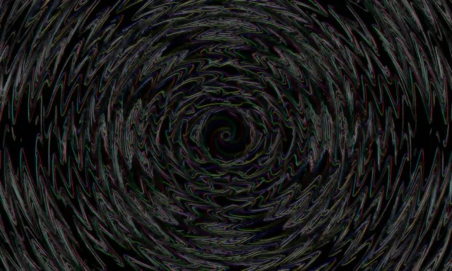Spiraling Vortex VJ Loop 60fps 5:3 Wide Screensaver