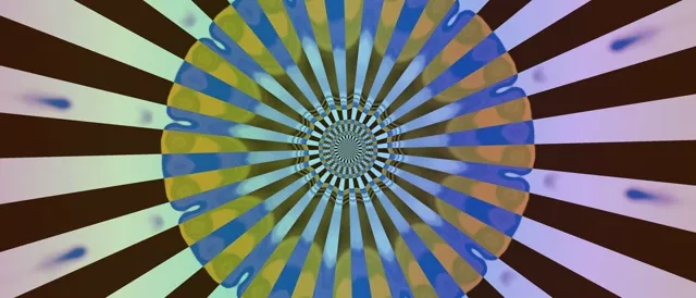 Tunel Neon Kaleidoskop Shpërthim VJ Loop 21:9 Ultrawide 60fps Screensaver