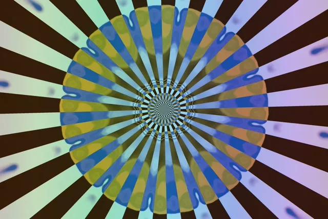 Neon Tunnel Kaleidoscope Burst VJLoops 3:2 Surface 60fps Screensaver