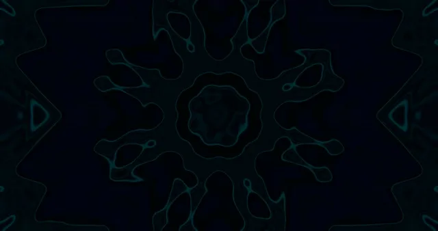 Teal Neon Tunnel Screensaver 4K UHD 60fps VJ Loop