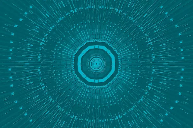 Тийл октагон неонов тунел VjLoops 3:2 Surface 60fps скрийнсейвър