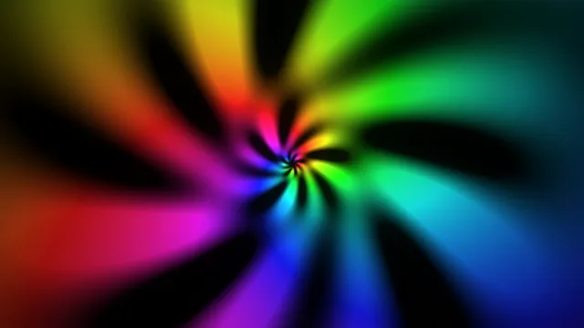 Vibrant 4K colorful light burst motion background for video production