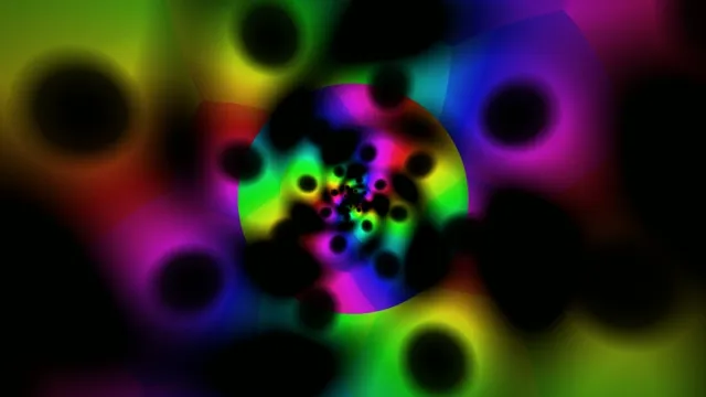 Vibrant neon abstract motion background 4K UHD loop