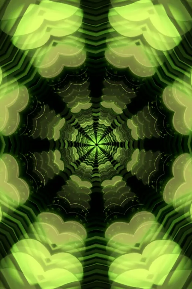 VJ Loop 2:3 Photo Portrait 60fps Screensaver Spiraling Vortex