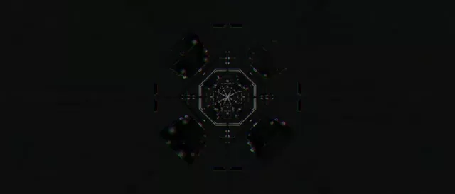 VJ Loop Neon Tunnel Octagon Vortex 21:9 Ultrawide 60fps Screensaver