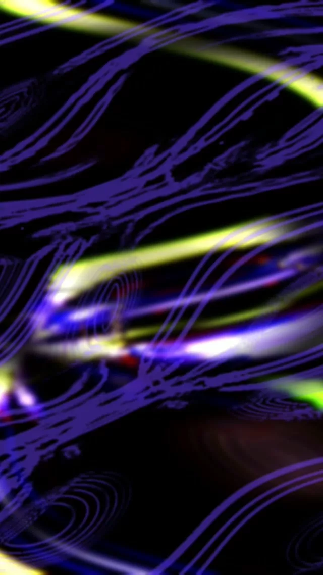 VJ Loop Neon Tunnel Spiraling Light Streaks 9:16 Reels 60fps Screensaver