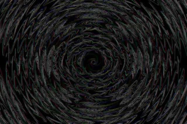 Vj Loop - Spiraling Neon Vortex 3:2 Surface 60fps Screensaver
