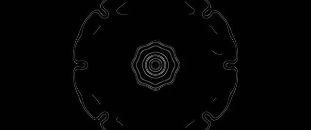 Tunnel Neon Bianco Screensaver 2.39:1 Cinemascope 60fps VJ Loop screensaver pc