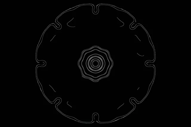 白色霓虹隧道屏幕保护程序 3:2 Surface 60fps VJ Loop PC 笔记本