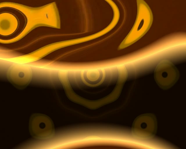 黃色幾何霓虹隧道 VJ Loop 5:4 Industrial 60fps 螢幕保護程式 動畫