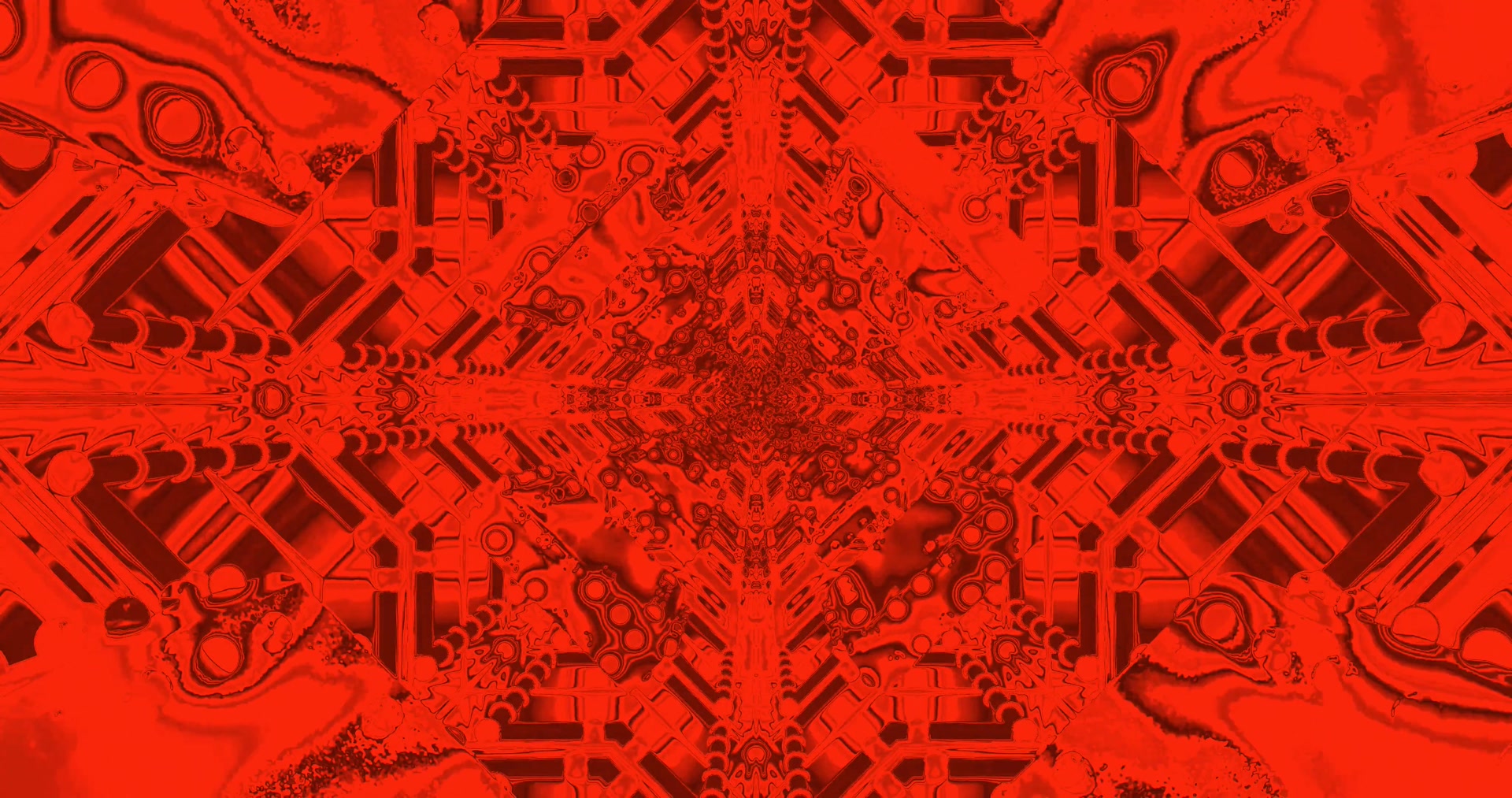 Tunnel al Neon Rosso Screensaver 4K UHD 60fps VJ Loop PC Laptop