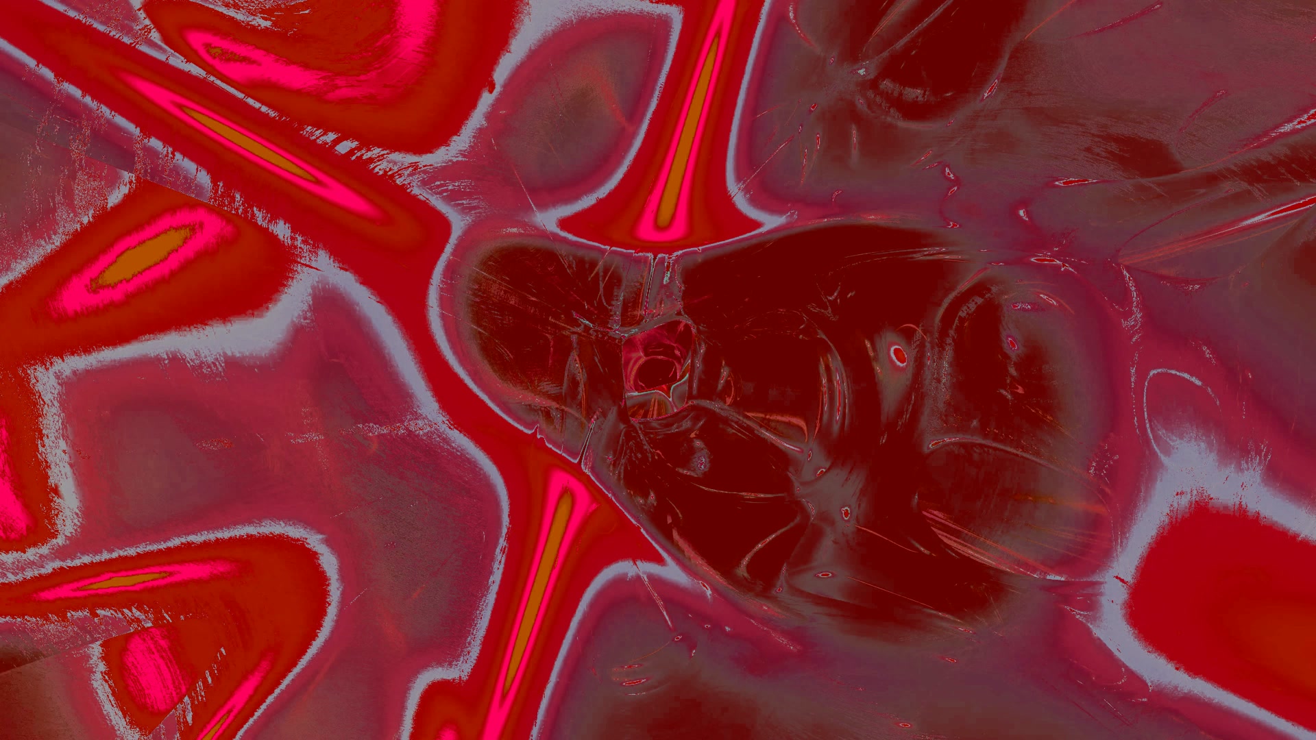 Tunnel Neon Rosso Screensaver 4K UHD 60fps VJLoops