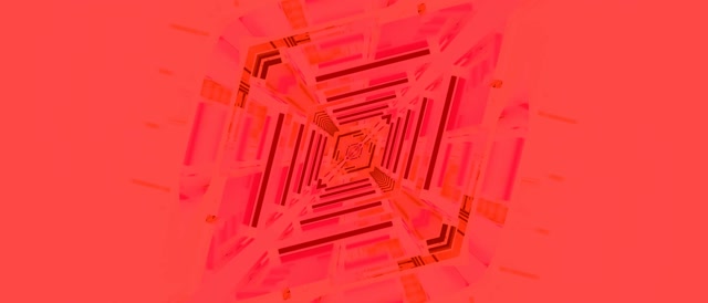 Neon Tunnel Red Diamond Vortex Vj Loop 21:9 Ultrawide 60fps Screensaver