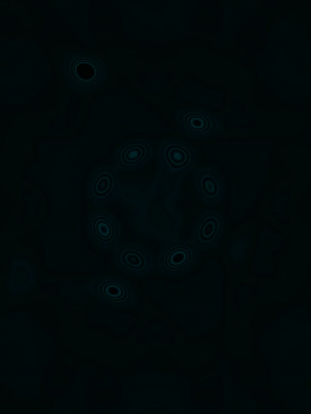 Neon Tunnel Teal Fluid Organic Loop Vj Loop 3:4 iPad Portrait 60fps Screensaver