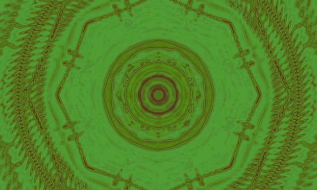Neon Tunnel Green Octagon Vortex Vj Loop 5:3 Wide 60fps Screensaver