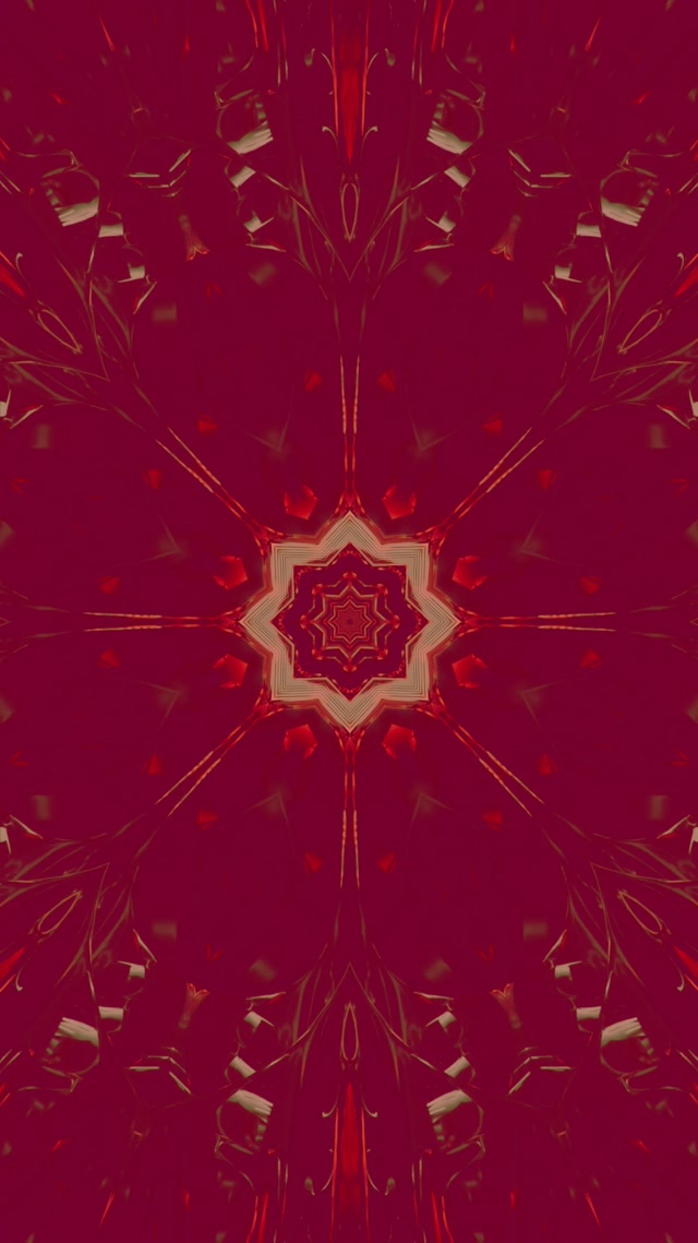 Tunnel Neon Vortice Stella Caleidoscopio 9:16 Reels 60fps Screensaver VJLoops