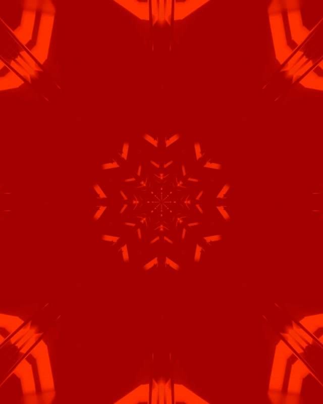 Tunnel Neon Rosso Fiocco di Neve Screensaver 60fps 4:5 Instagram VJ Loop