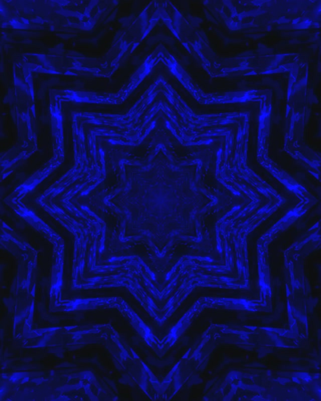 Salvaschermo Tunnel Neon Stella Blu 60fps 4:5 Instagram VJLoops