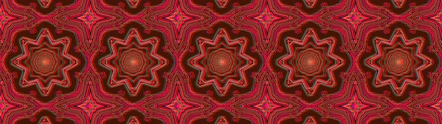 Tunnel Neon Mandala Rosso 32:9 Super Ultrawide 60fps Salvaschermo VjLoops