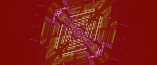 Tunnel Neon Vortice Diamante Rotante Verde VJLoops 2.39:1 Cinemascope 60fps Screensaver