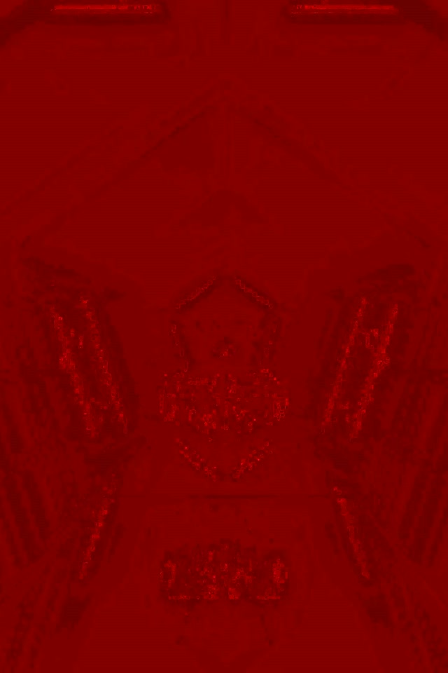 Scheletro Pixel Tunnel Neon 2:3 Ritratto Foto 60fps Screensaver VJLoops