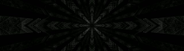 Tunnel Neon Scuro Caleidoscopio Stella Esplosione 32:9 Super Ultrawide 60fps Screensaver VJ Loop