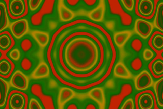 Tunnel Neon Arancione Anelli Ondulati 3:2 surface 60fps Screensaver Vj loop